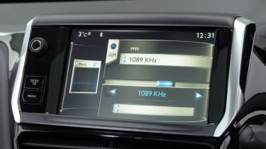 Peugeot 208 interior detail