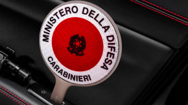 Alfa Romeo Giulia - Police car interior