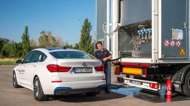 BMW 5 Series GT Hydrogen Fuel Cell - rear static
