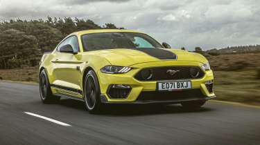 Ford Mustang Mach 1 - front tracking