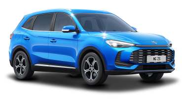 MG ZS configurator front 3/4 - blue