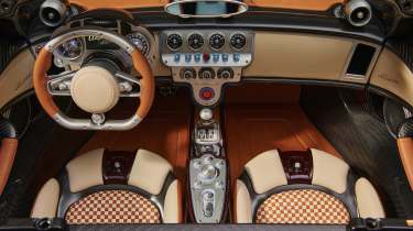 Pagani Utopia Roadster - interior overview