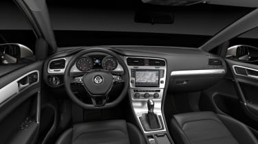 VW Golf Mk7 interior black