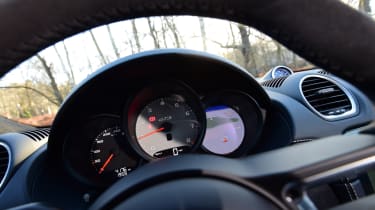 New Porsche Cayman GTS review - speedo