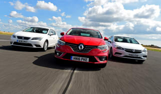 Renault Megane vs Vauxhall Astra vs SEAT Leon - header