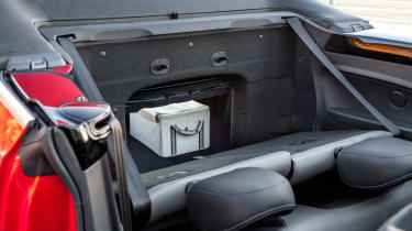 New VW Beetle Cabriolet storage