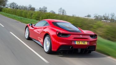 Ferrari 488 GTB 2016 - rear tracking