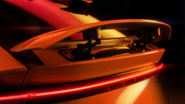 Lotus Eletre X - rear wing