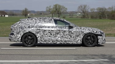2023 Audi S5 (camouflaged) - side action