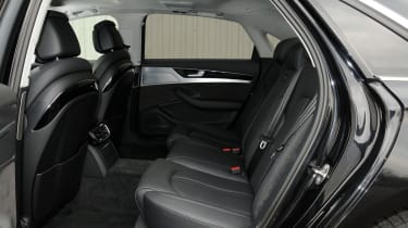 Audi A8L Hybrid 2.0 TFSI rear seats