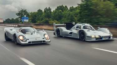 Porsche 963 RSP - front 3/4 dynamic with the 917