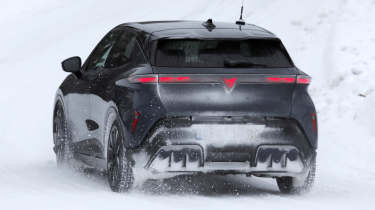 Cupra Raval - rear 3/4 grey