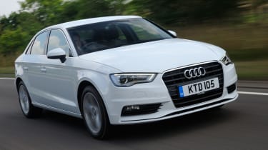 Audi A3 Saloon front tracking