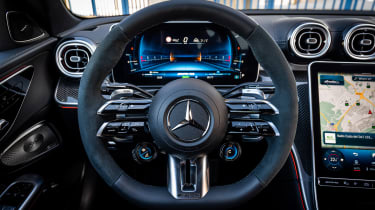 Mercedes-AMG C 63 S E-Performance - steering wheel