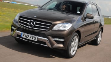 Mercedes ML 250 CDI front tracking