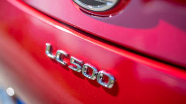 Lexus LC 500 - LC 500 badge