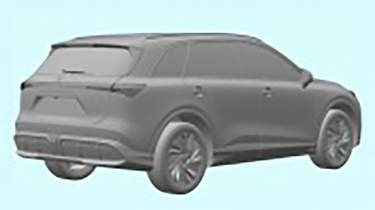New MGS6 EV - rear 3/4