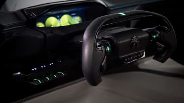 Peugeot Instinct concept - steering wheel