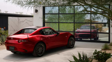 2024 Mazda MX-5 RF - parked in front of mirror