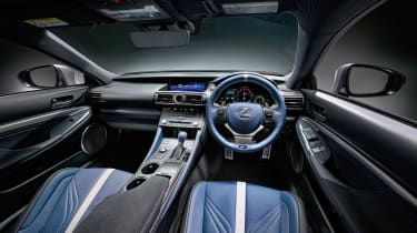 Lexus RC F 10th Anniversary interior