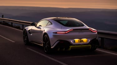 Aston Martin Vantage - rear dusk