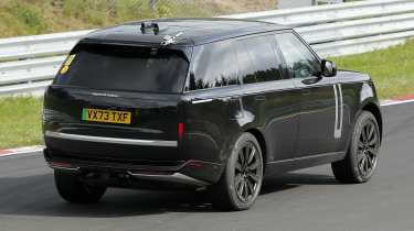 Range Rover Electric Nurburgring testing - rear 3/4