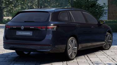 Volkswagen Passat eHybrid Black Edition rear 3/4