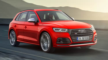 Audi SQ5 2017 - front tracking 2