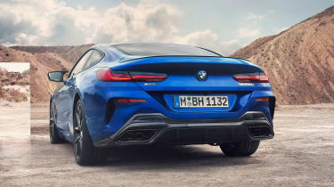 BMW 8 Series facelift 2022 - coupe rear