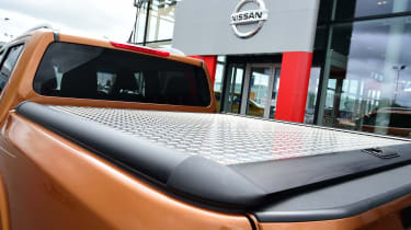Nissan Navara long-term - load cover closed
