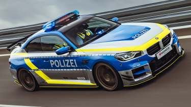 Police BMW M2 by AC Schnitzer - dynamic front angled