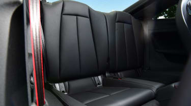 Audi TT RS - rear seats