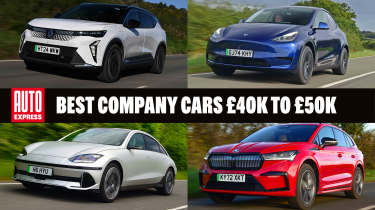 Best company cars £40k to £50k - header image