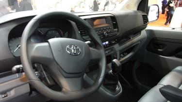 Toyota Proace CV show - interior