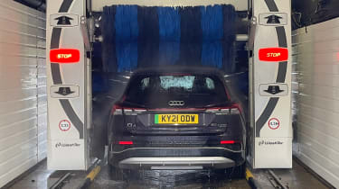 Audi Q4 e-tron long termer - first report car wash