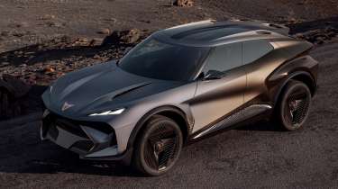Cupra Tindaya concept - front action