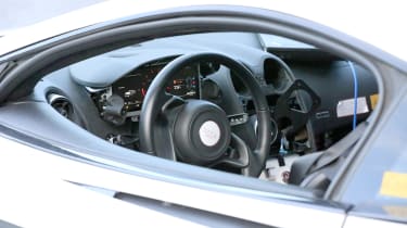 McLaren sports series spy - interior