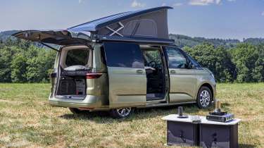 VW California Beach - rear angled open