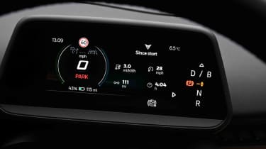 Cupra Tavascan – digital instrument cluster