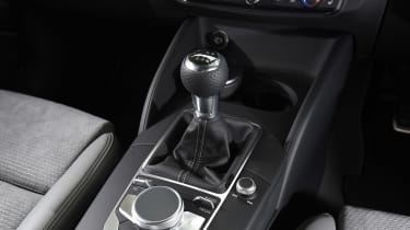 Audi A3 vs Volvo V40 vs Volkswagen Golf - A3 centre console