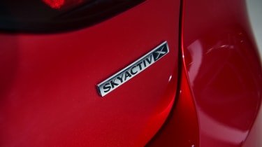 Mazda 3 Skyactiv-X long termer - first report badge