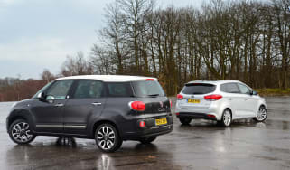 Fiat 500L MPW vs Kia Carens