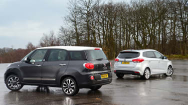 Fiat 500L MPW vs Kia Carens