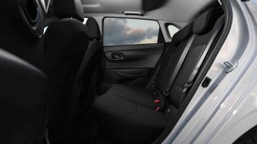 Hyundai i20 rear seats