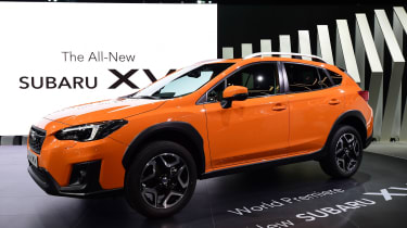 New Subaru XV SUV Geneva - front