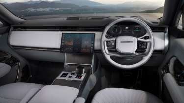 Range Rover Electric interior