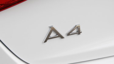 Audi A4 TDIe badge