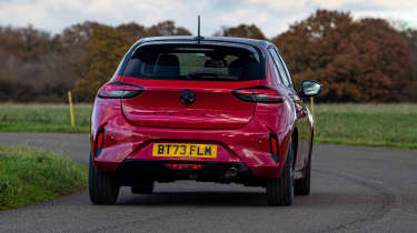 Vauxhall Corsa 1.2 Turbo GS rear cornering