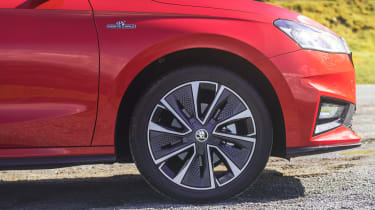 Skoda Fabia Monte Carlo - front o/s wheel