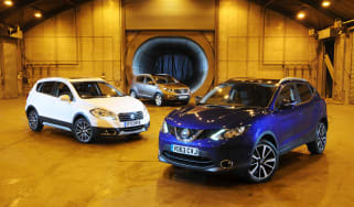 Nissan Qashqai vs Suzuki SX4 S-Cross vs Kia Sportage
